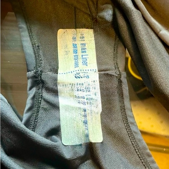 Black Swim Shorts with Adjustable Drawstring - Picture 3 of 8